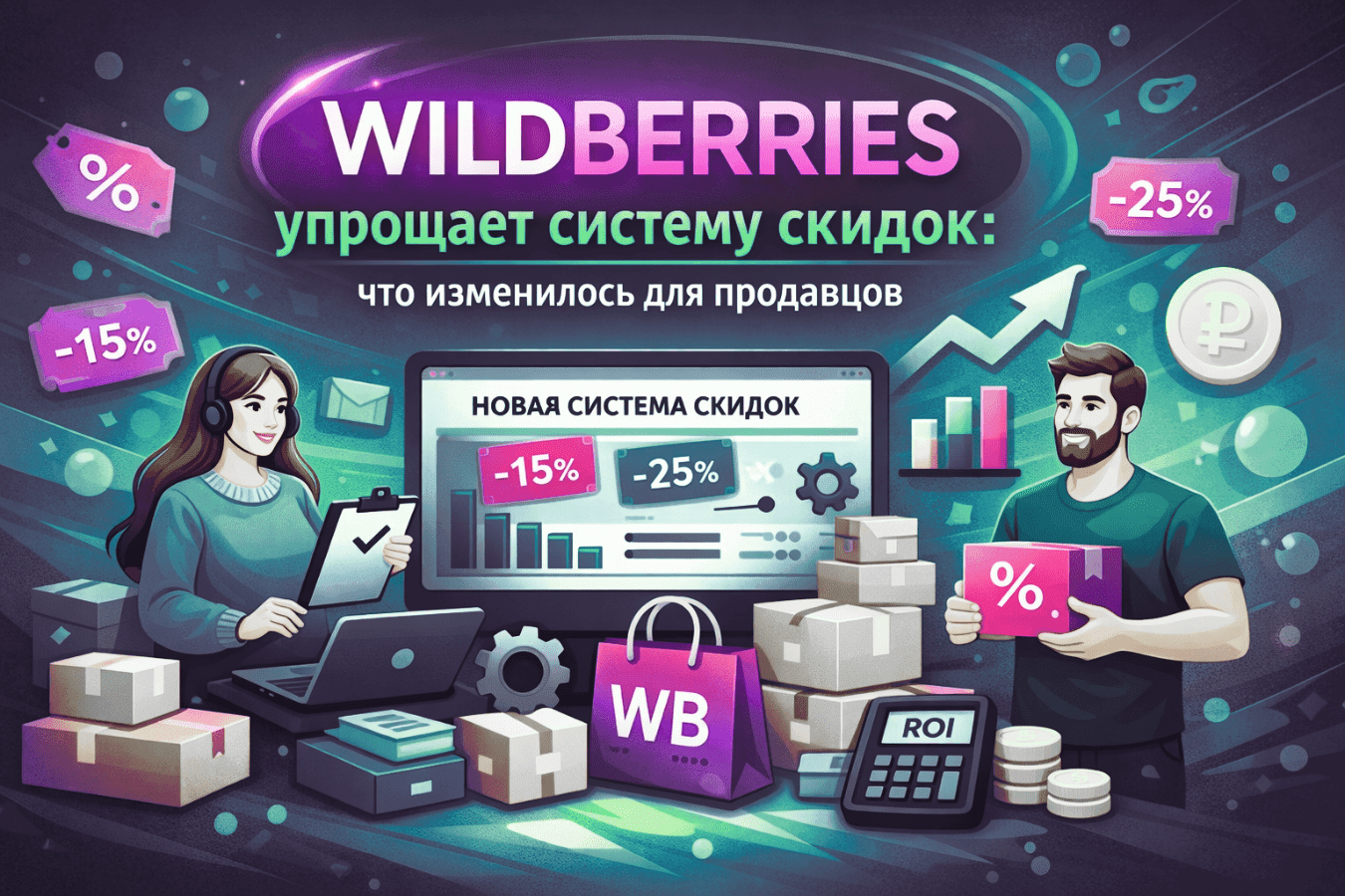 Wildberries упрощает систему скидок: что изменилось для продавцов