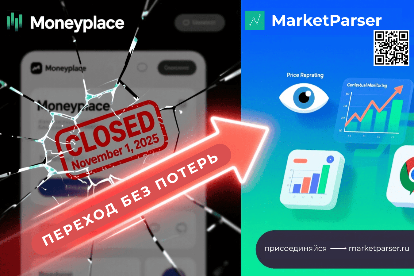 закрытие сервиса Moneyplace