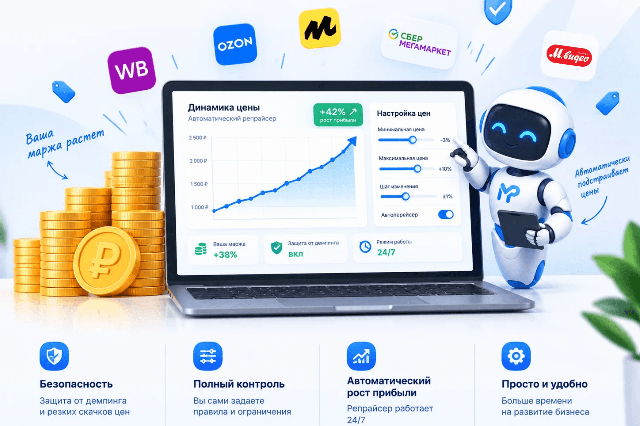 Динамическое ценообразование на маркетплейсах в 2026 году: как сохранить маржу Динамическое ценообразование на маркетплейсах в 2026 году: как сохранить маржу